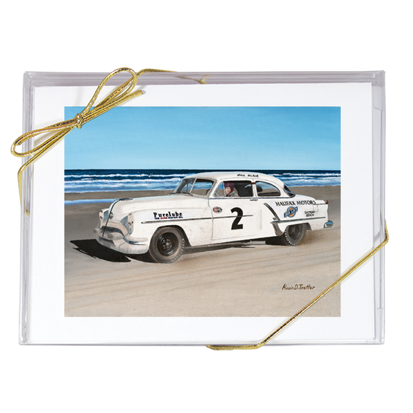 “Bill Blair’s 1953 Daytona Beach Win.” Note Cards