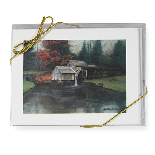 “Autumn at Mabry's Mill” Note Cards
